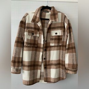 Button Up Fleece Shacket
